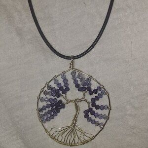 Handmade tree of life necklace